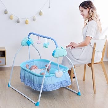 の*ん様 ベビーベッド　揺りかご Amazon.co.jp: ゆりかご ベビーバスケット 電動 揺りかご